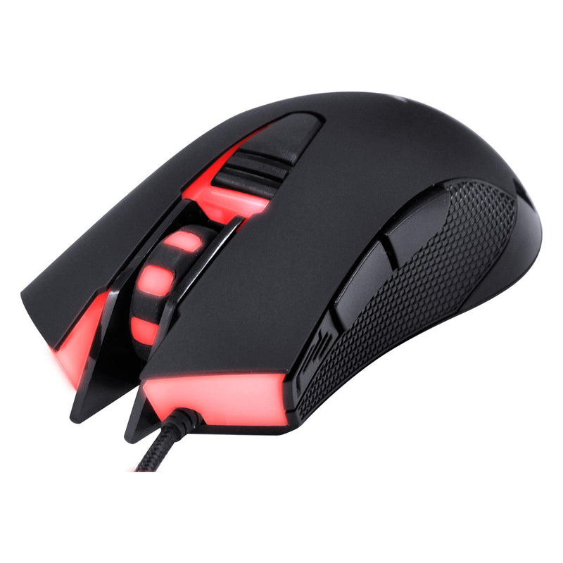 Mouse Gamer Sark 2400 Dpi Com Led E Cabo Usb 1,8 Metros Trançado