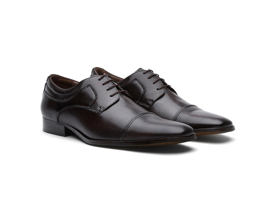 Sapato Social Masculino Youth Pelica Café 31303