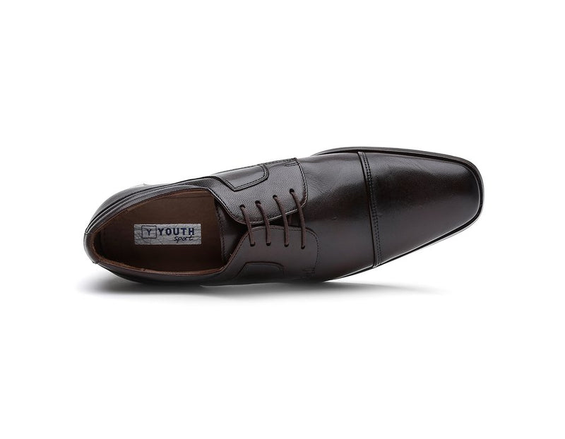 Sapato Social Masculino Youth Pelica Café 31303