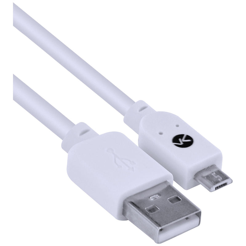 CABO USB X MICRO USB B 2.0 5 PINOS 1 METRO BRANCO - MUSB-1