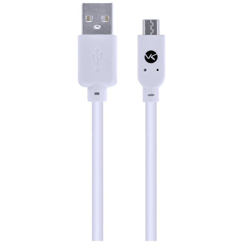 CABO USB X MICRO USB B 2.0 5 PINOS 1 METRO BRANCO - MUSB-1