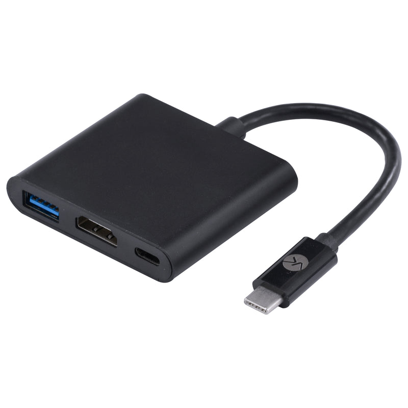 Adaptador Hub Usb Tipo C X Usb Tipo C, Hdmi 4k, Usb 3.0,  5gbps 20cm - Hchuc-20