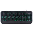 Teclado Gamer Draco Com Macros, Multimidia Led 3 Cores Cabo 1.8 Metros Abnt2 Preto - Gt400