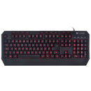 Teclado Gamer Draco Com Macros, Multimidia Led 3 Cores Cabo 1.8 Metros Abnt2 Preto - Gt400