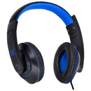 Fone Headset Gamer V Blade Ii Usb Com Microfone Retrátil E Ajuste De Haste Preto Com Azul - Gh202