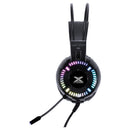 Fone Headset Gamer Enya Audio 7.1 Led Rgb Estático Usb, Microfone Flexível Com Software De áudio - Gh400