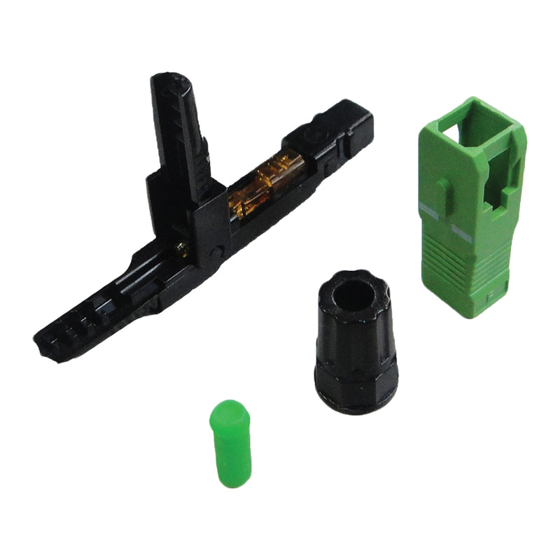 CONECTOR FAST DE ROSCA SC/APC VERDE NKLT-NKFCA.50 EMBALAGEM C/10 - PC / 10