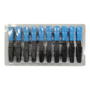 CONECTOR FAST DE ROSCA SC/UPC AZUL NKLT-NKFCU.50 EMBALAGEM C/10 - PC / 10