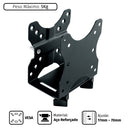 Suporte Para Nuc, Thin Client, Liva E Mini Pc Suspenso Multifuncional Universal Plmsc01