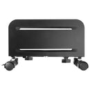 SUPORTE PARA CPU AJUSTÁVEL COM RODÍZIO FEITO EM AÇO - MODELO  PLMSC02