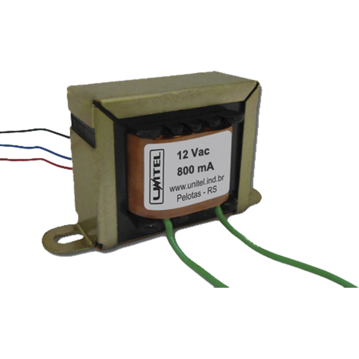 Transformador De Uso Geral 12vac 800ma Unitel