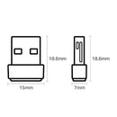 Adaptador Usb Wireless Ac600 Archer Dual Band 2.4ghz E 5ghz T2u Nano