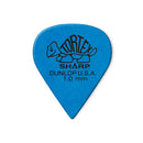 Palheta Tortex Sharp 1mm Azul Pct C/72 412r1.0 Dunlop