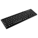 TECLADO BASICO SLIM LASER USB PT TC193BU