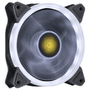 Fan/cooler Gamer Para Gabinete V.ring Anel De Led 120x120mm Branco - Vringw
