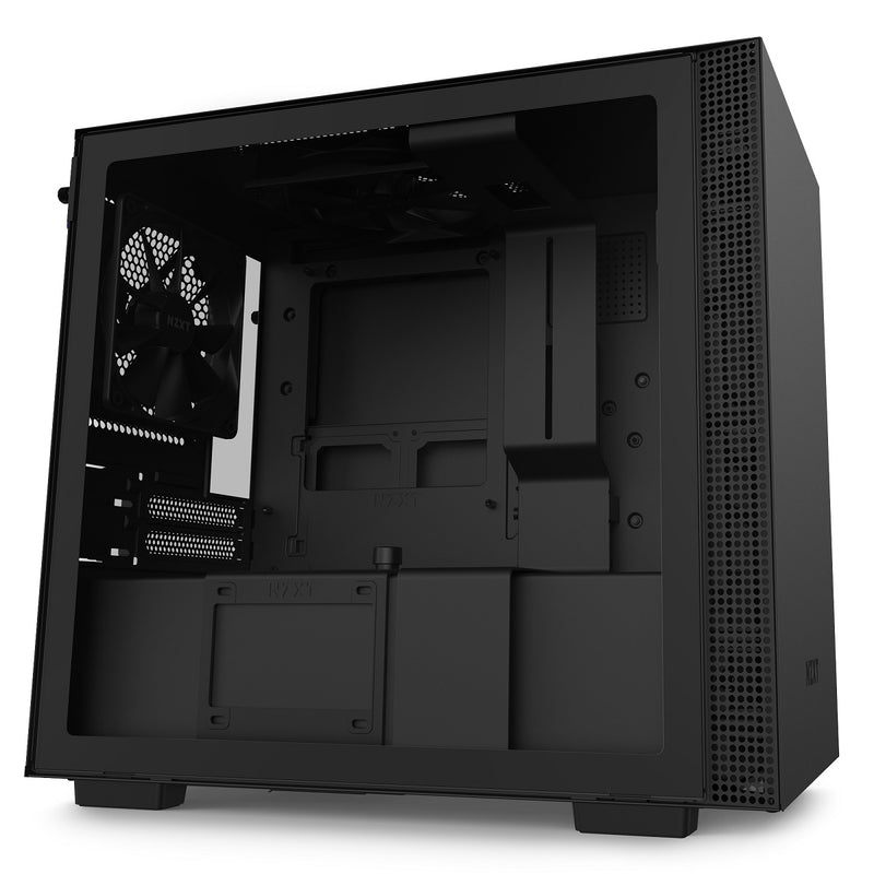 GABINETE MINI-ITX - H210I MATTE BLACK - COM CONTROLADORA DE FANS + FITA DE LED - CA-H210I-B1