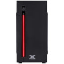 GABINETE GAMER AUSTRALIS PRETO FRONTAL COM FITA LED RGB