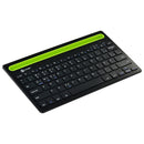 Teclado Sem Fio Bluetooth 3.0 Dynamic Smart Abnt Com Suporte Para Tablet Ou Celular - Preto - Dt200