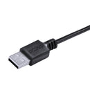 Cabo Para Celular Smartphone Usb A 2.0  Para Usb Tipo C 1 Metro Preto - Puacp-01