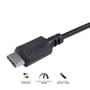 Cabo Para Celular Smartphones Usb Tipo C Para Micro Usb 2.0 1 Metro Preto - Pucmp-1