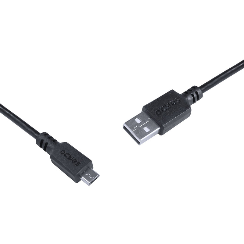 Cabo Para Celular Smartphone Micro Usb Para Usb A 2.0 1 Metro Preto - Pmuap-1