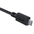 Cabo Usb Tipo C 3.1 Para Usb Tipo C Com Power Delivery (pd) 100w Para Celular Smartphone 1 Metro Preto - P31uccp-1