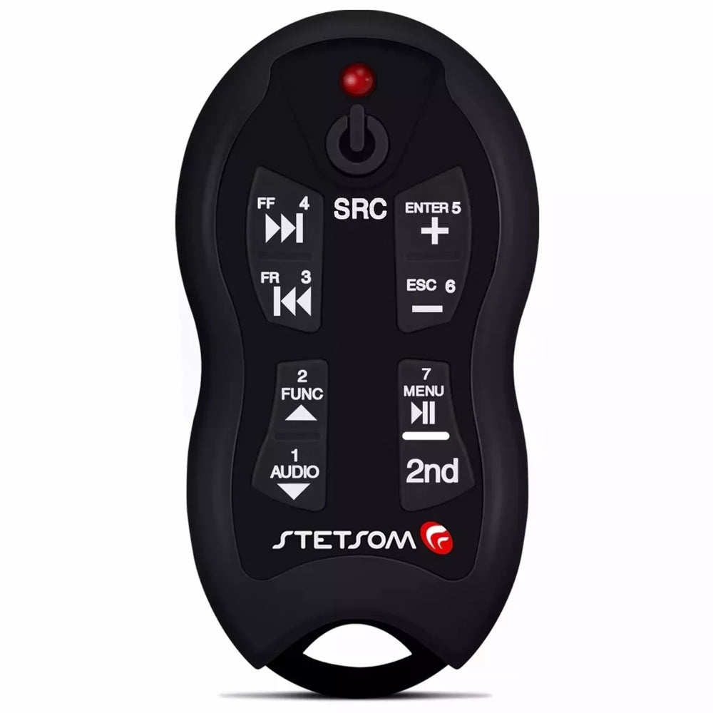 Controle Longa Distancia 500m 16 Funcoes Sx2 Preto Stetsom