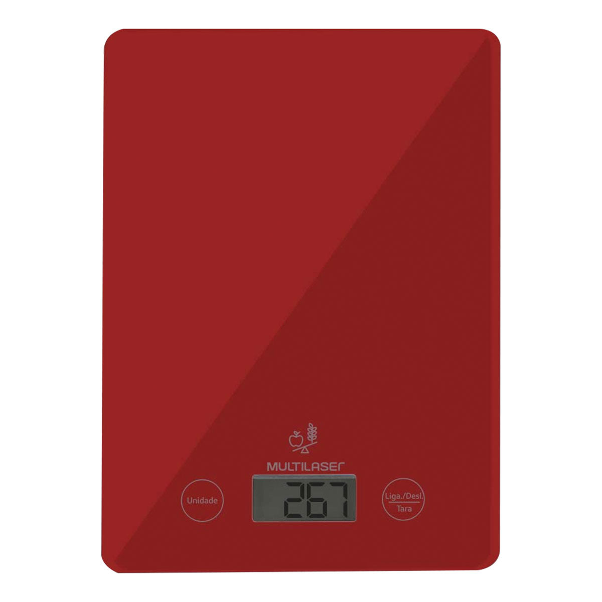 BALANCA ELETRONICA  ATE 5KG CE118 VERMELHA