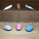 Luminária Mini de Mesa Flexível Sem Fio Led Mini Dobrável Escritório
