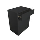 Balcão Multiuso Preto Em Mdf