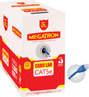 Cabo Lan 4 Pares Cobre Cat 5e 305m (azul ) Megatron