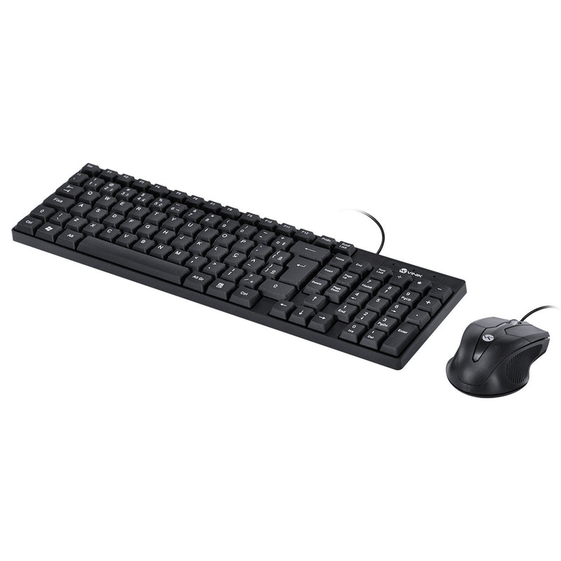 Kit Teclado E Mouse Usb Corp - Mouse 1200dpi - Cabo 1.8m - Vinik - Cc200