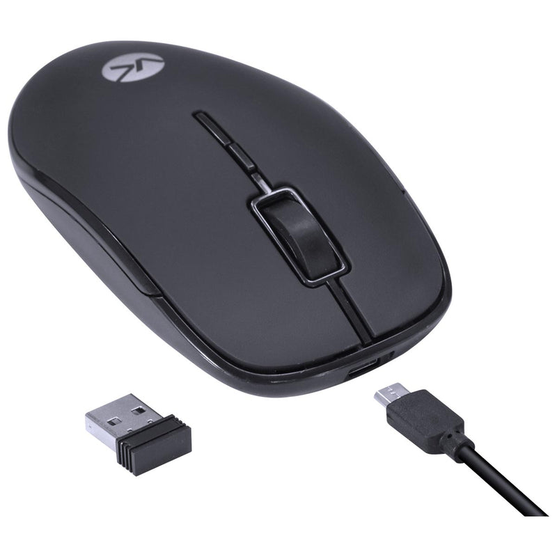 Mouse Sem Fio Recarregável Power One 1600dpi - Receptor Usb - Pm100