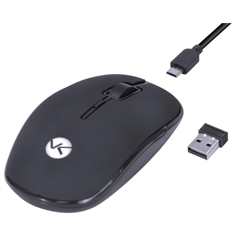 Mouse Sem Fio Recarregável Power One 1600dpi - Receptor Usb - Pm100