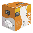 CABO LAN U/UTP 24AWG X 4 PARES CAT.6 CMX 305 METROS CINZA 23400200