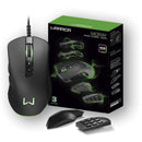 Mouse Gamer Warrior Moray 10000dpi Personalizável Led Rgb Mo278