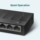 Switch Gigabit De Mesa Com 5 Portas 10/100/1000 Ls1005g Smb