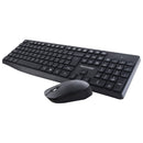 Teclado E Mouse Sem Fio 2.4ghz Usb Preto Tc244
