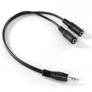 Cabo Y P2 Macho X 2 P2 Femea 30cm P2mp2f - PC / 10