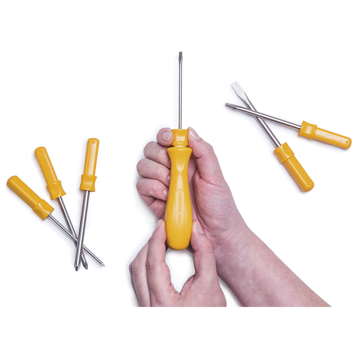 Jogo De Chaves De Fenda Com Pontas Intercambiáveis 6 Peças