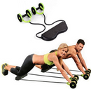 Roda para exercício abdominal elastico bolsa Revoflex Xtreme CBR03075