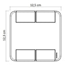 PLACA CEGA 4X4 TABLET BRANCA