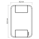 Conjunto 1 Tomada Para Telefone 4x2  Rj11 Branco