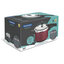 Panela De Pressão Vancouver Em Alumínio Antiaderente Starflon T1 Grafite 20 Cm 4,5 L