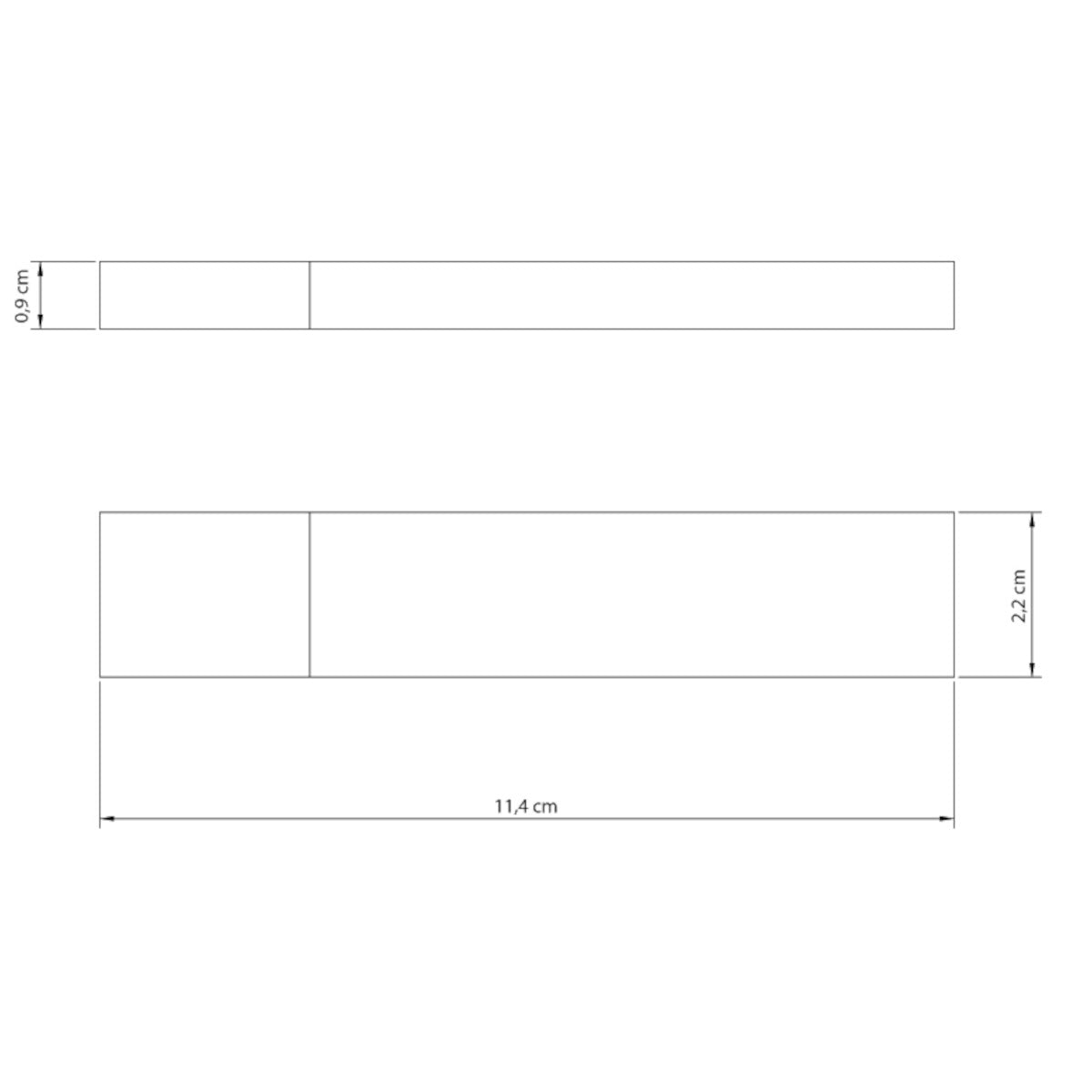 Conjunto De Lâminas Para Estilete Em Aço 10 Peças