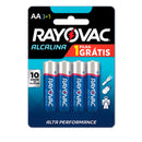 Pilha Alcalina Aa Com 4 208013