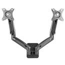 Suporte A Gás Para 2 Monitores De Parede 17""-32"" Vesa 100x100 Plmsm04a
