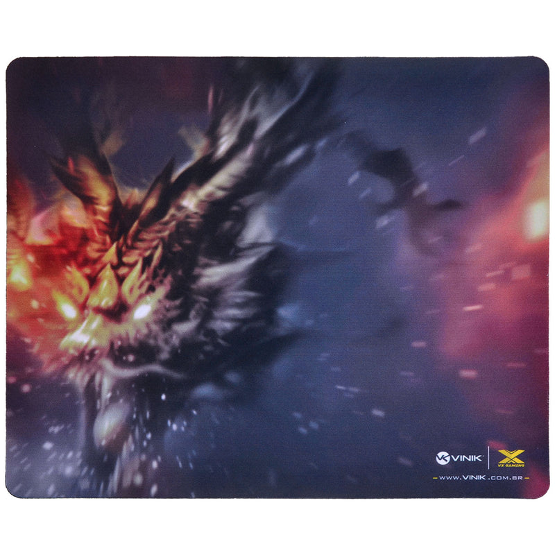 Mouse Pad Gamer Vinik Fire Dragon - 320x270x2mm