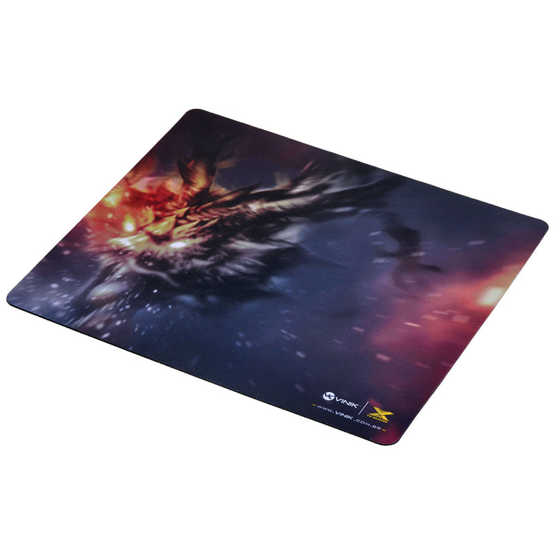 Mouse Pad Gamer Vinik Fire Dragon - 320x270x2mm