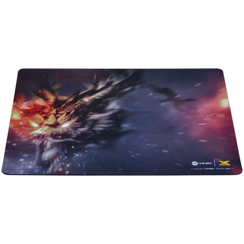 Mouse Pad Gamer Vinik Fire Dragon - 320x270x2mm